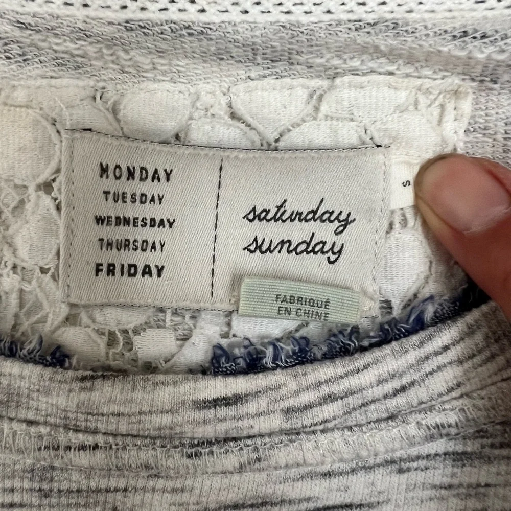 Anthropologie Saturday Sunday long sleeve top